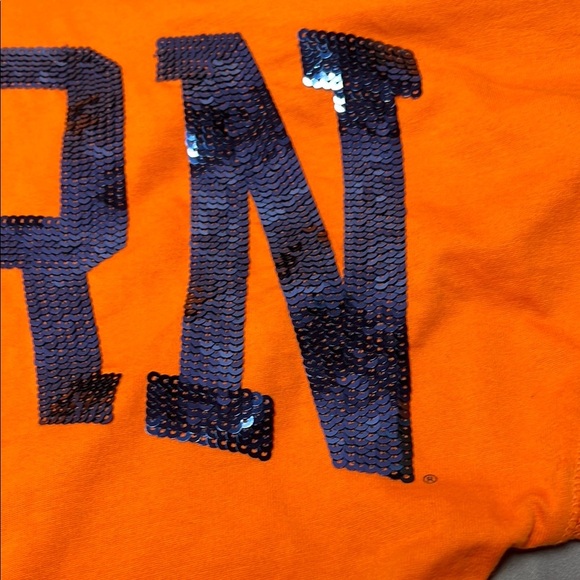 Victoria’s Secret pink brand auburn university long sleeve crew neck size large - Picture 13 of 13